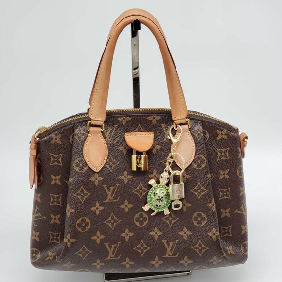 100% Auth Louis Vuitton Lock & Key with unbranded Bagcharm, Keycharm, Keychain - Picture 1 of 8